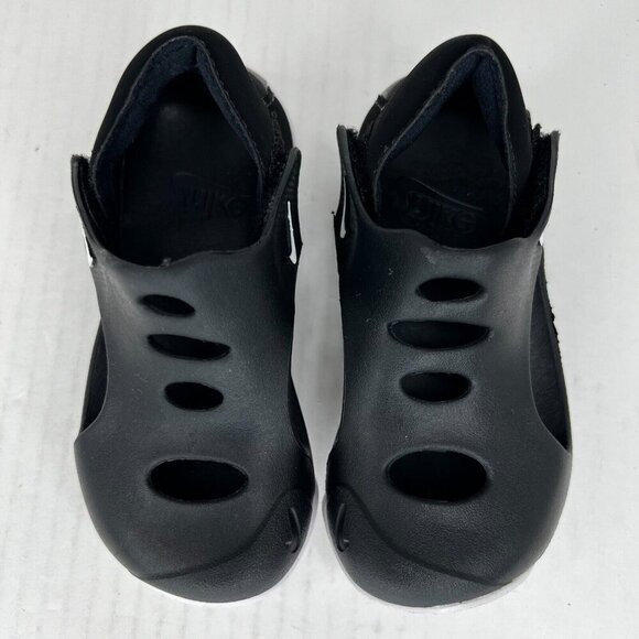 Nike Unisex DH9462-001 Black Sunray Protect 3 Rubber Snap Size 10C Sandals - Picture 3 of 9